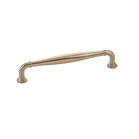 Patioplus 6 in. Center to Center Blythe Cabinet Pull, Satin Brass PA2063897